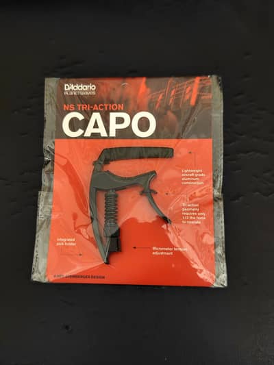 D'addario NS Tri-Action Guitar Capo