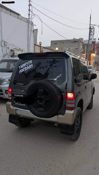 Mitsubishi Pajero Mini 1997.  Reg2006