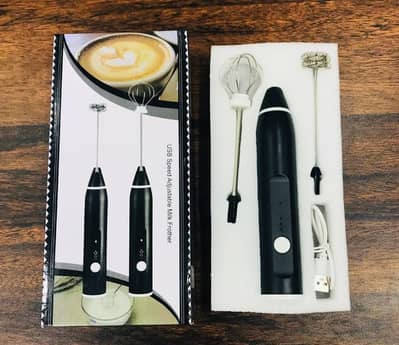 2 in 1  Rechargable Electric Coffee beater