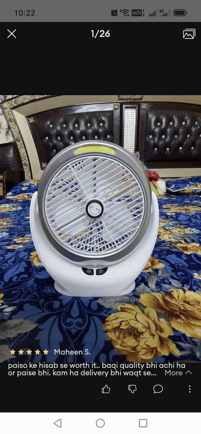 rechargeable fan - cell fan - original fan