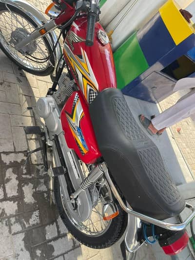 Honda cg125 2025 model Islamabad number lush condition
