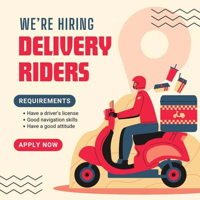 Delivery Rider / Order Taker