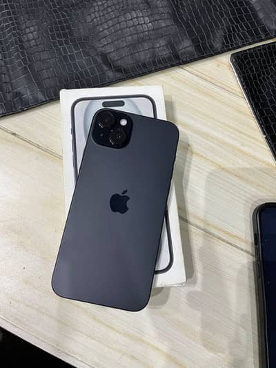 Apple iPhone 15 plus PTA Approved (dual sim and complete box)
