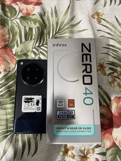 Infinix Zero 40 4g | 8+8 Gb Ram | 256 Gb Rom