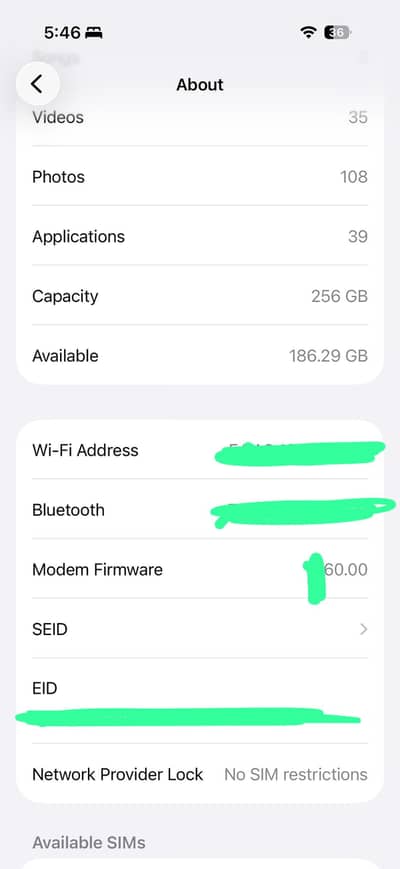 Apple iPhone 16 Pro factory unlock 256 Titanium Black