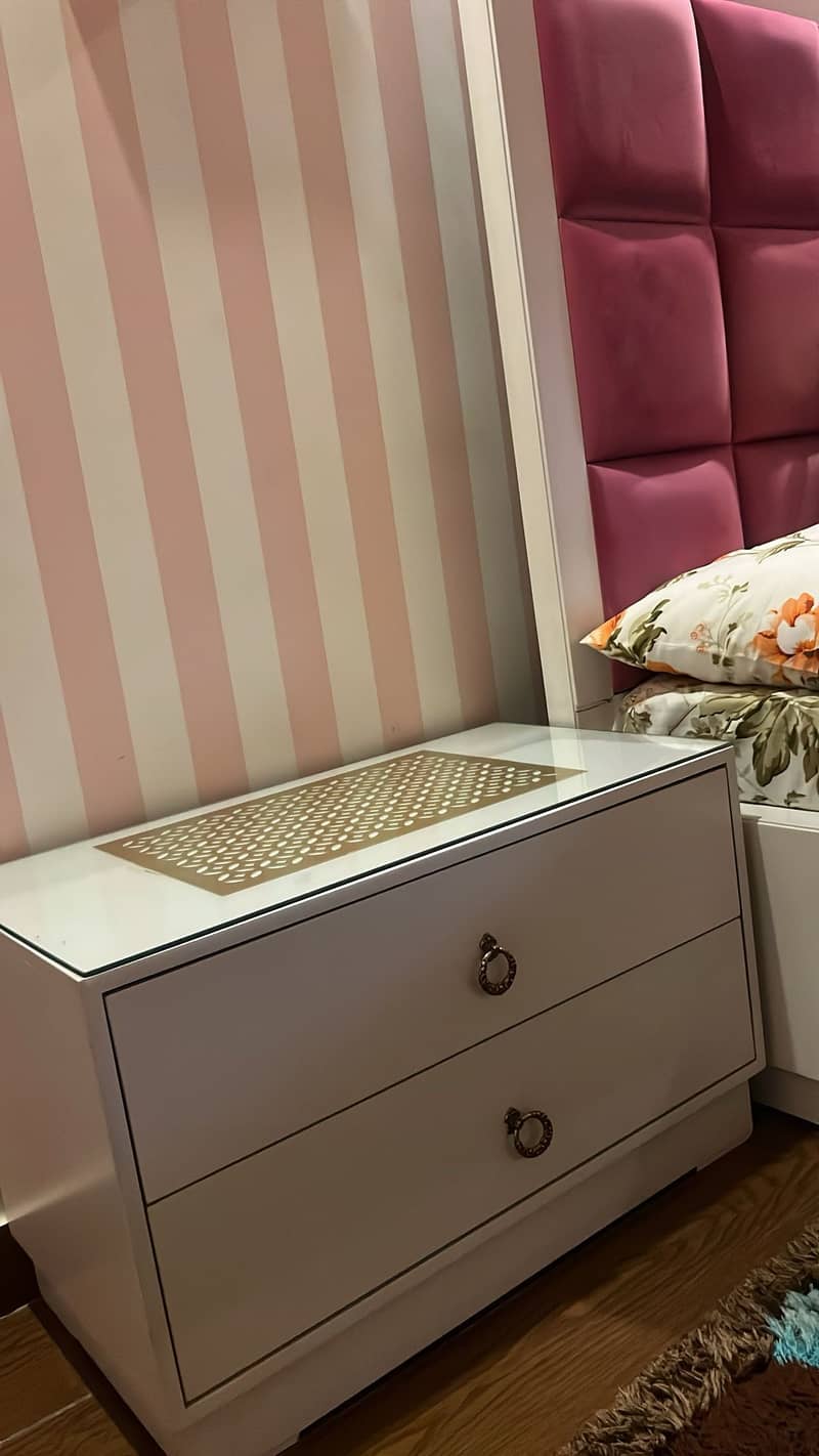 Pink bed set 3