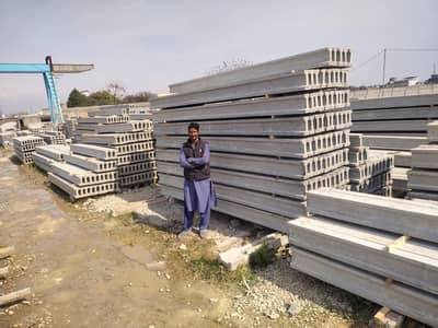 Precast boundary wall and roof / tayar chatey or dewar