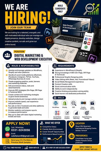Digital Marketing and Web development