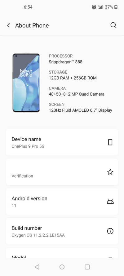 One Plus 9 Pro 5G