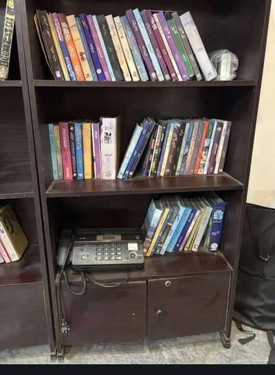 book rack pair.