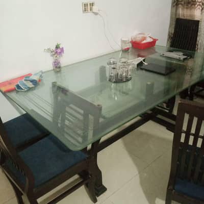 Dinning Table with 6 Chairs