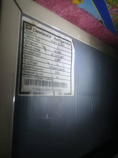 refrigerator in good condition