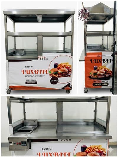 commercial fast food stall for sale
