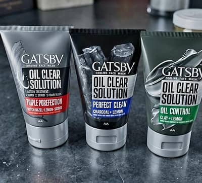 Getsby Oil Clear Face Wash for Men Original Brand 100% Granted