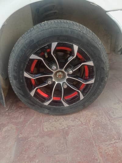4 Alloy Wheel Only For Salei (Alto,Coure,Mehran,Mira,)
