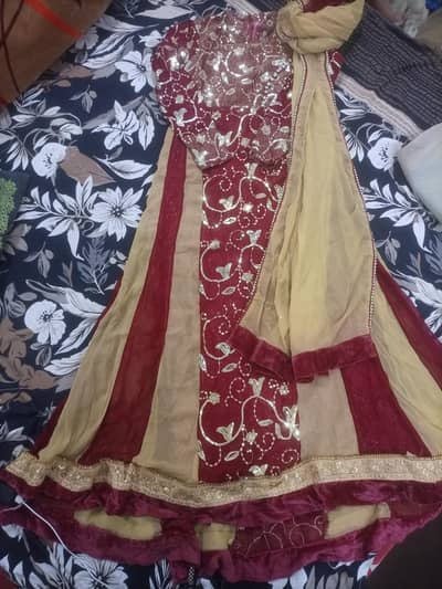 Just one time used chiffon full maxi