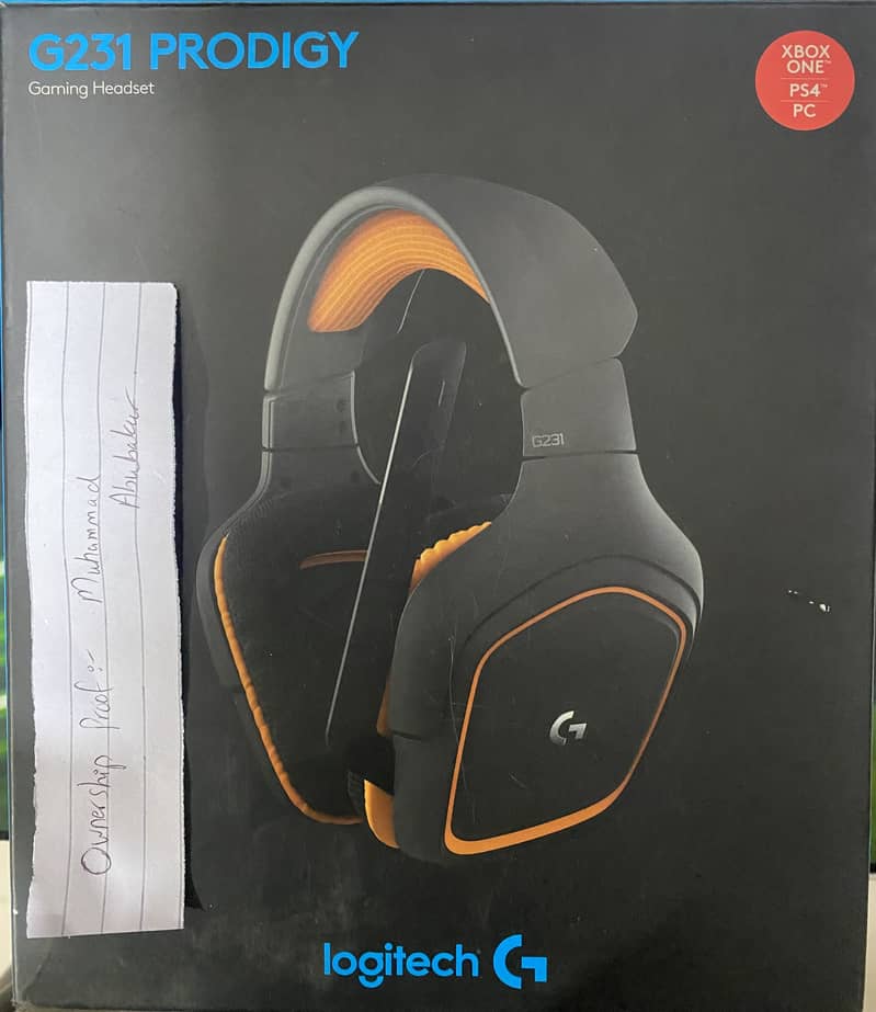 Logitech G231 0