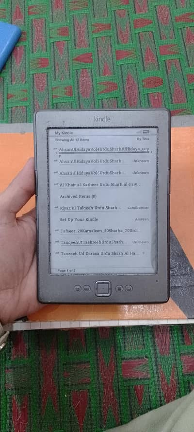 Amazon Kindle 4 E-Reader 6" Screen – Good Condition