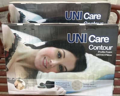 Unifoam GelMat classic - Silicone cool Gel with memory Foam Pillow