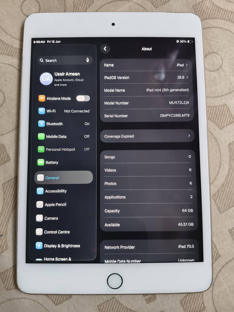 ipad Mini5 4