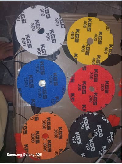 Marble and grinite sanding disk marble polish paper KGS