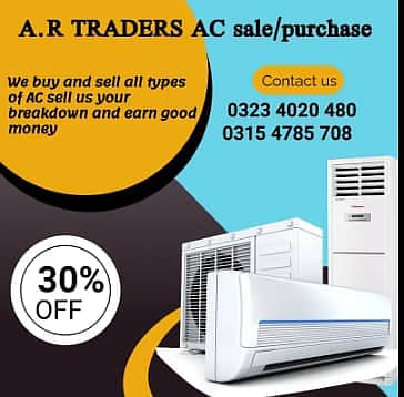 AC / Used AC & Window Ac / Old AC / Dc Invertor / Ac sale purchase