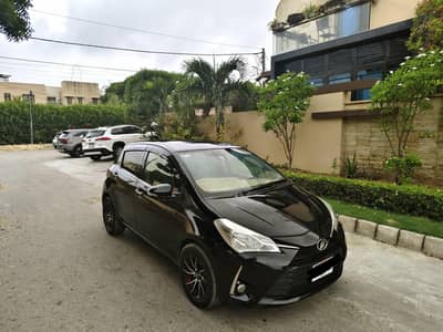 TOYOTA VITZ SAFETY EDITION 111 MODL 2018 REG. 2021 (B2B) ORIGINAL BLACK