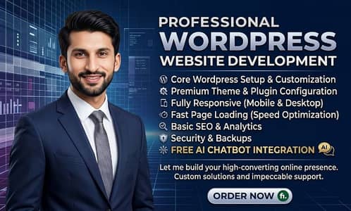 I develop business website and fix bugs and error of websites.