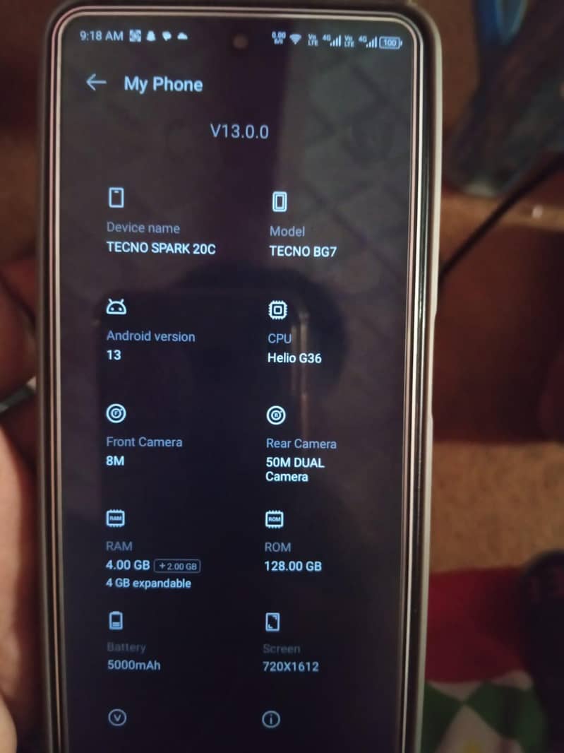 Tecno Spark 20C 3