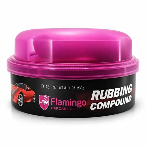 Flamingo Rubbing Compound for Cars – Scratch Remover & Paint Restorer – Car Body Polish Compound – Removes Oxidation, Swirls & Paint Marks