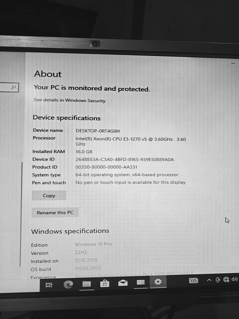 dell tower PC 6