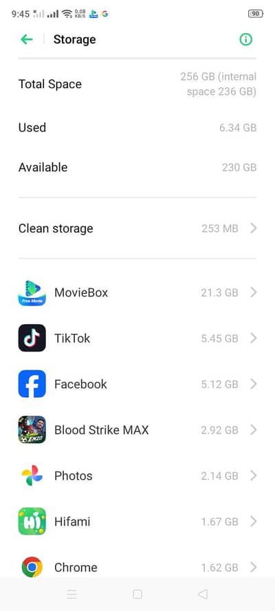 OPPO A31