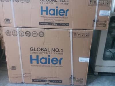 haier 1.5 ton 19hfab t3 pro new box pack with 5year all parts warranty