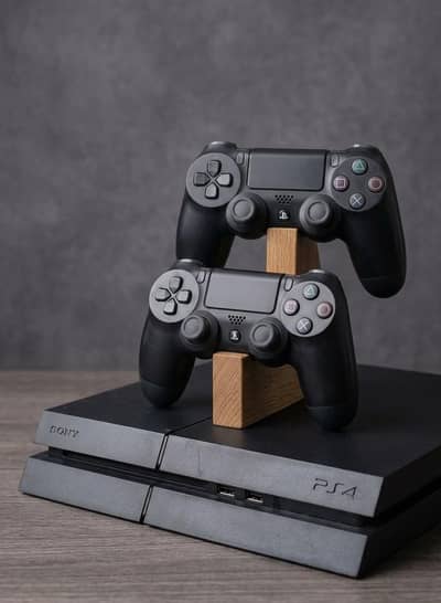 sony PS4 original 1tb 2 dualshock controllers ( excellent condition)