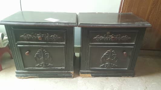 Bedside tables and dressing table top for sale