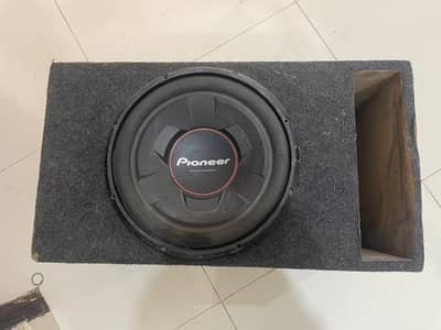 Pioneer woofer with paiti TS-W306R ORIGINAL 1300W car audio speaker