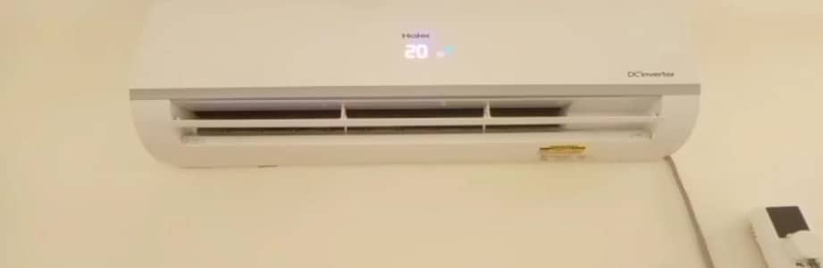 haier ac DC inverter haet and cool 1.5 ton  my contact 0348:1537307