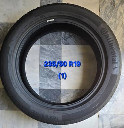 CONTINENTAL TYRE 235/50 R19