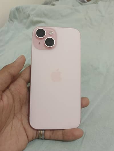 Apple iPhone 15 jv pink 10/10 128 gb