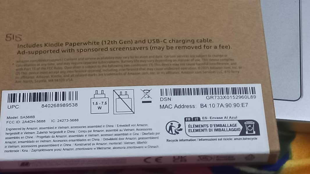 Amazon Kindle 0