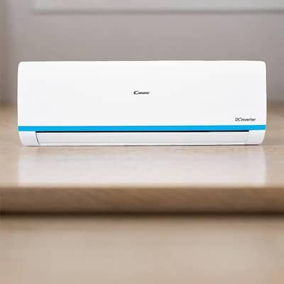 candy Air conditioner Dc invertor 1 Ton 4 year used