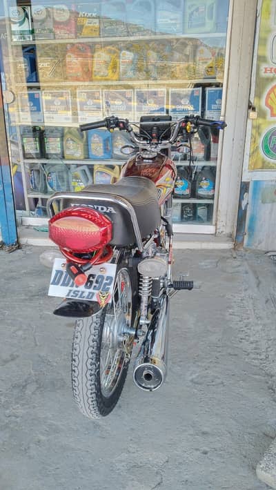 CG HONDA 125 ZERO METER CONDITION