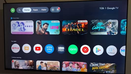 Haier Qled 55 inch
