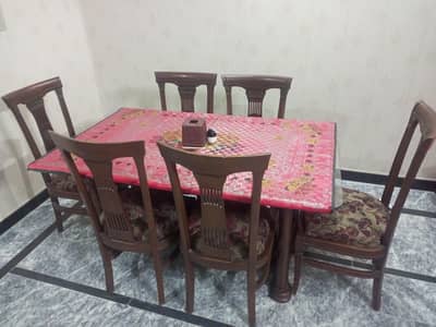6 chair dinning table