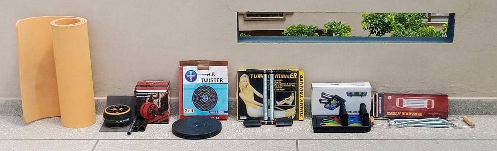 gym equipment things for sale urgent sale