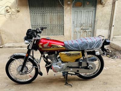 Honda Cg 125 gold edition model 2025 for sale 03708340134/03290347338