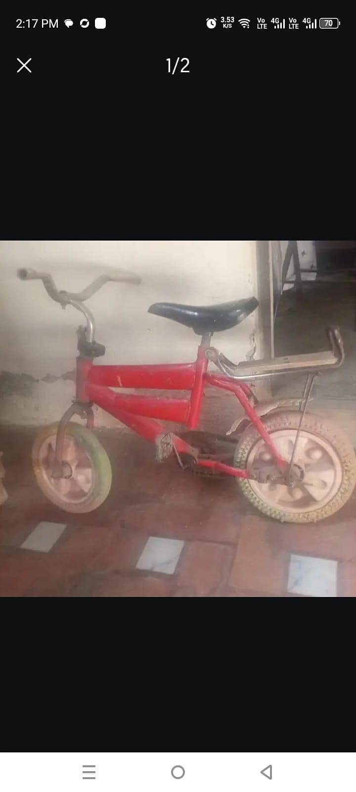 cycle for kid 0