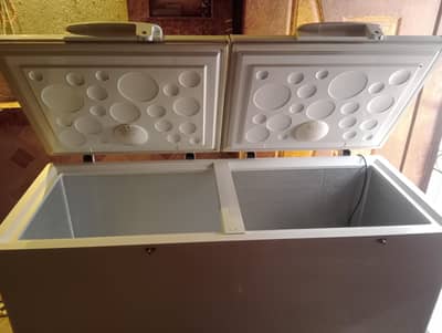 Haier inverter 2 door deep freezer 10/9 condition