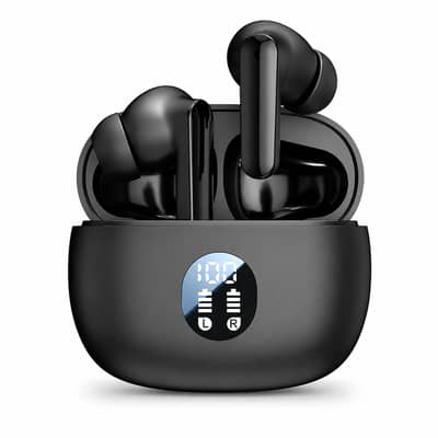 Wireless Earbuds Bluetooth 5.3 – Deep Bass & LED Display