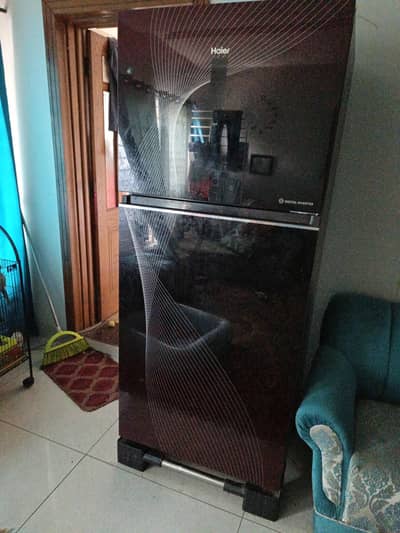 haier fridge, Almost new